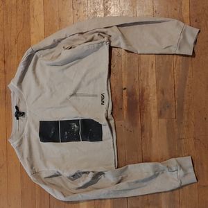 Tan Cropped Forever 21 Nasa Shirt